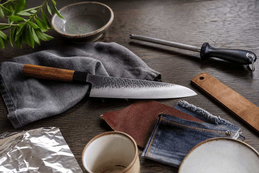Comment aiguiser un couteau sans pierre
