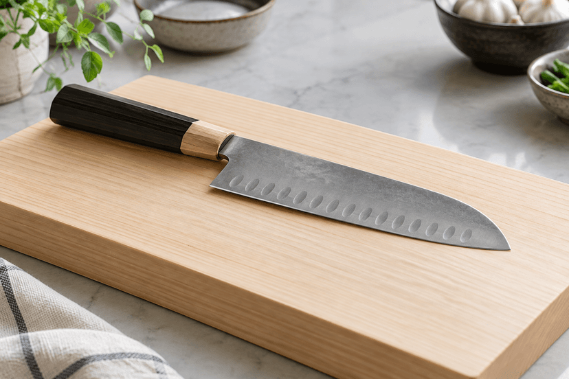 Planche à découper pour couteau japonais : quel bois choisir
